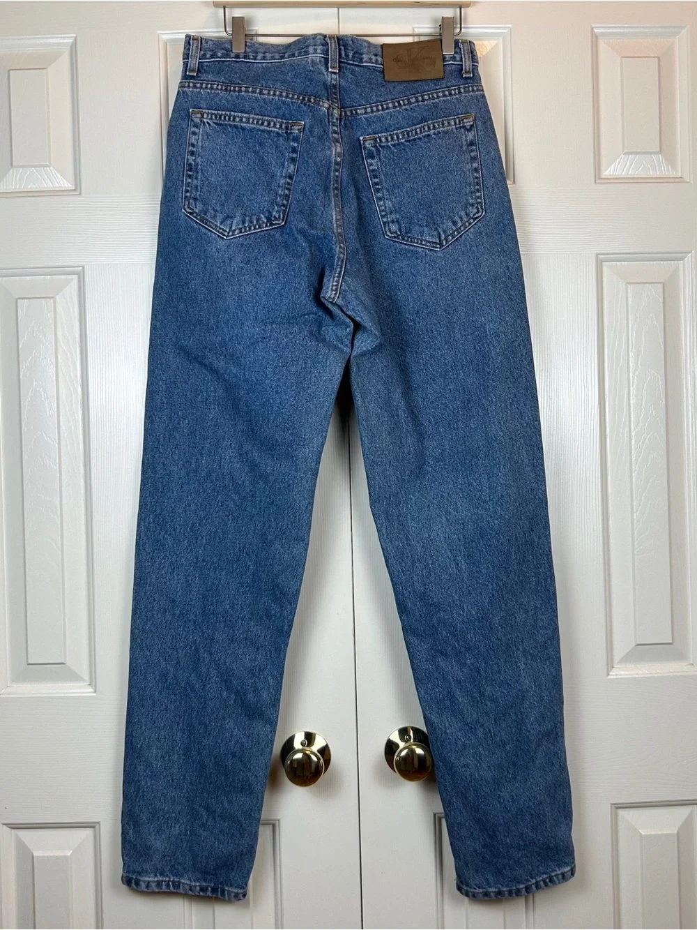 Vintage 90s Calvin Klein Stonewash Straight Leg Jeans
